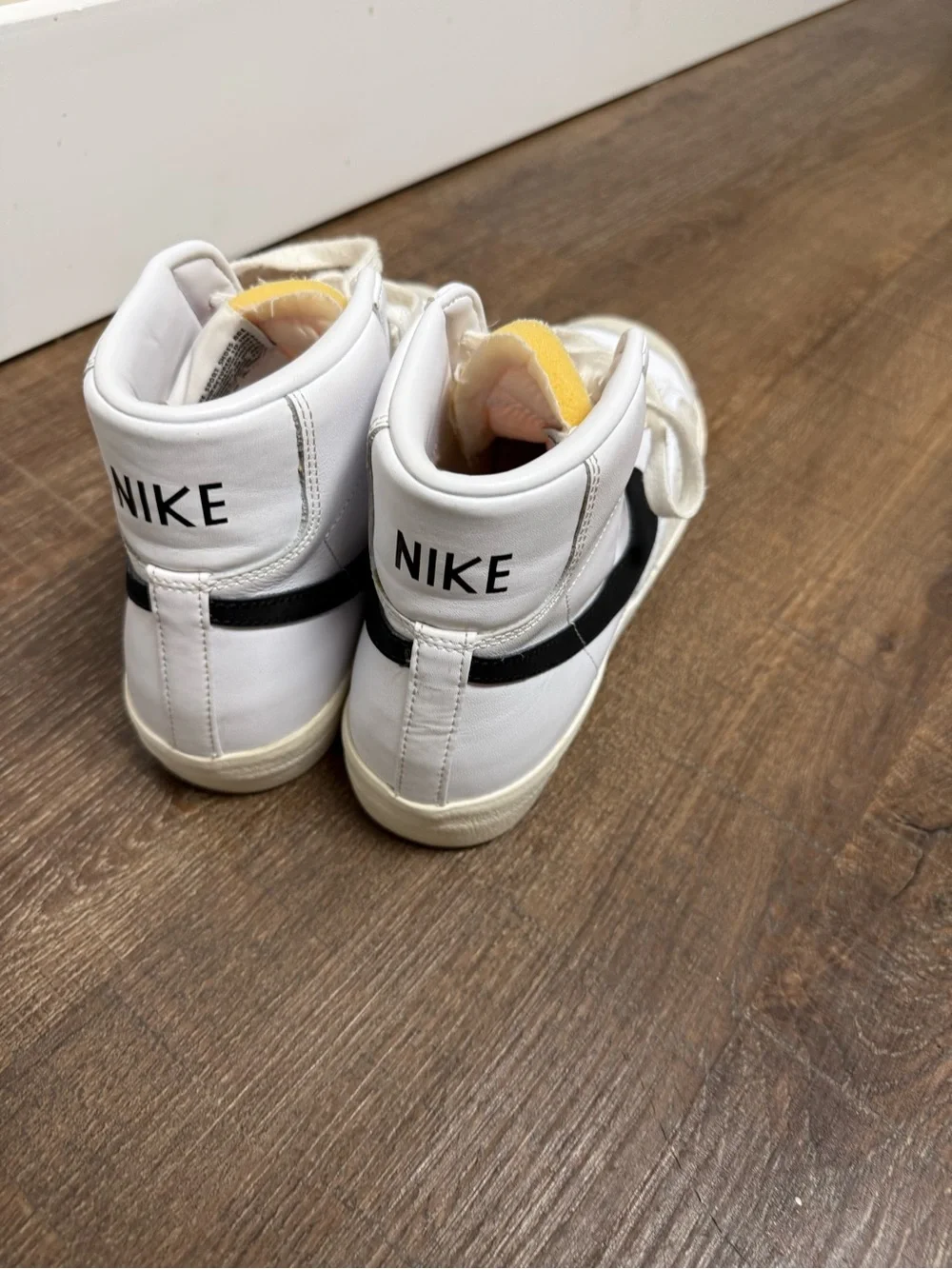 Nike clean white